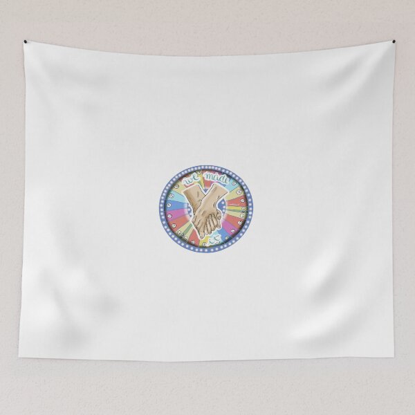 Item preview, WE MADE IT STICKER designed and sold by Anahi Daza.