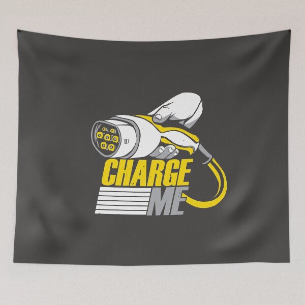 Item preview, Electric Car Charge Me Design designed and sold by HiFiTees.