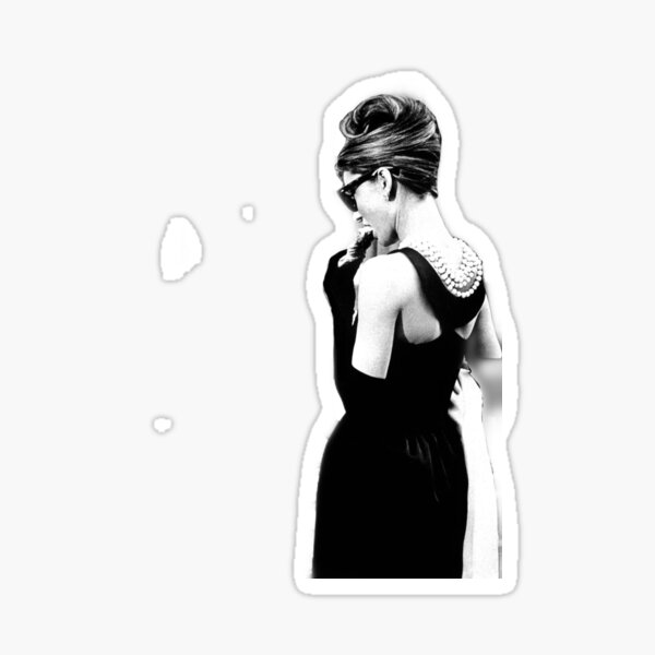 un petit déjeuner Tiffanys Sticker