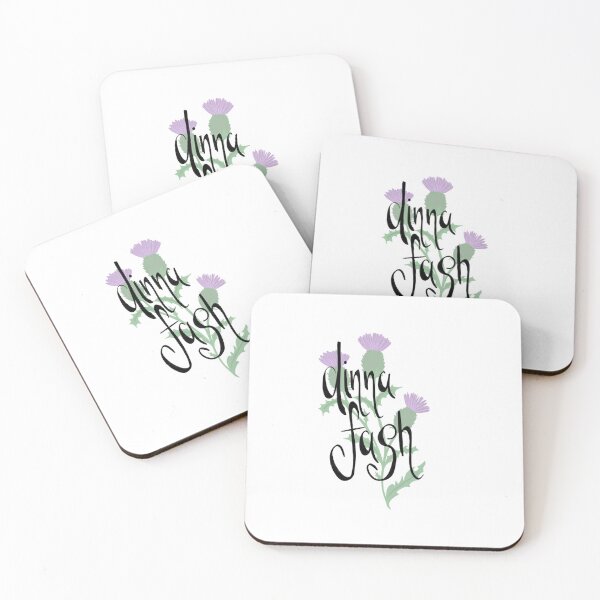 Item preview, Dinna Fash Scottish Thistle  designed and sold by Hayleynoelle.