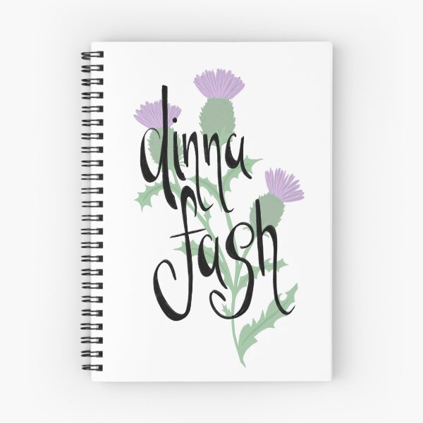 Item preview, Dinna Fash Scottish Thistle  designed and sold by Hayleynoelle.