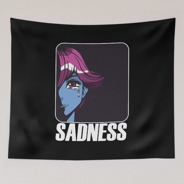 Item preview, Sad anime girl. designed and sold by emphatic.