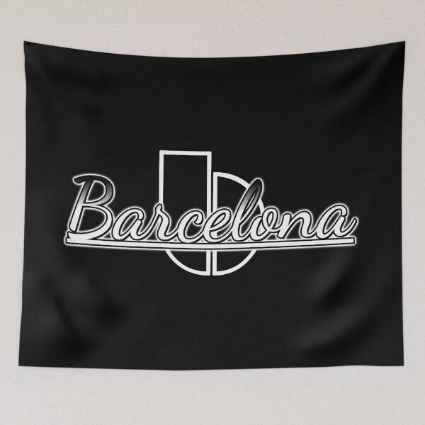 Item preview, Barcelona Typography Graphic Design designed and sold by Xzendor7 Digital Art Creations.