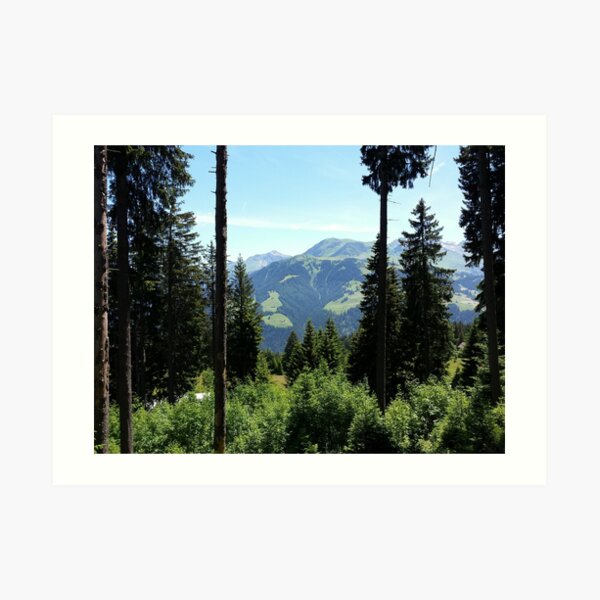 Durchblick Kunstdruck