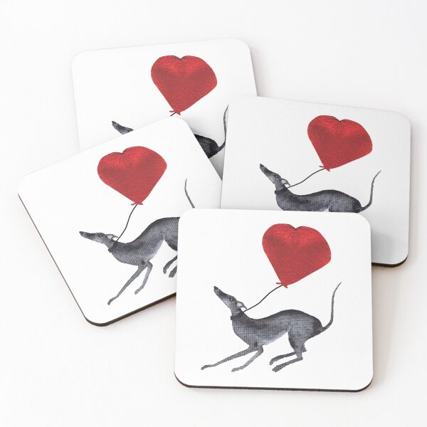 Item preview, THE GREYHOUND WHO STOLE YOUR HEART designed and sold by Hares & Critters.