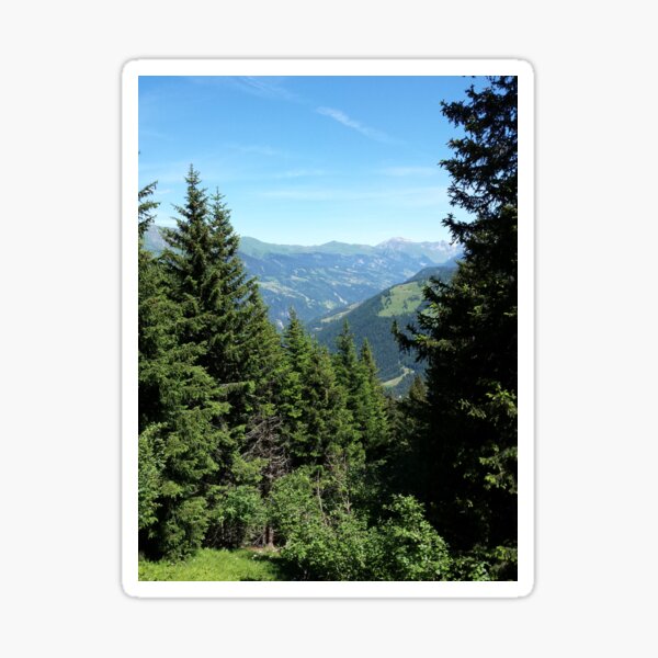 Bündner Wald Sticker