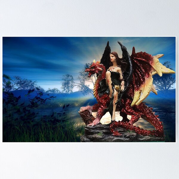 Artikelvorschau, The Dragon Queen Awaits entworfen und verkauft von Mistyarts.