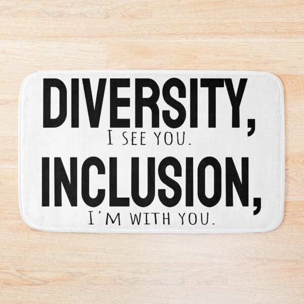 Item preview, Diversity vs Inclusion designed and sold by TheBoyTeacher.