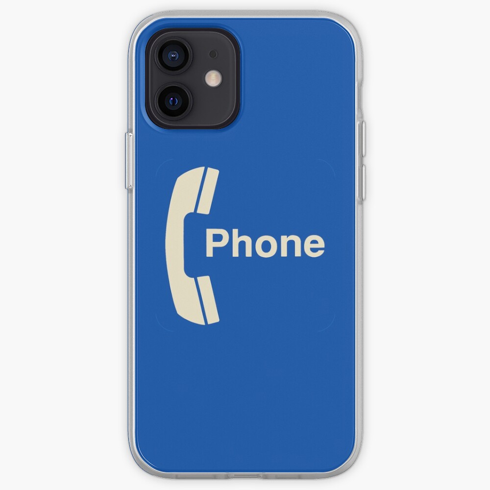 Vintage Pay Phone Sign iPhone Case & Cover