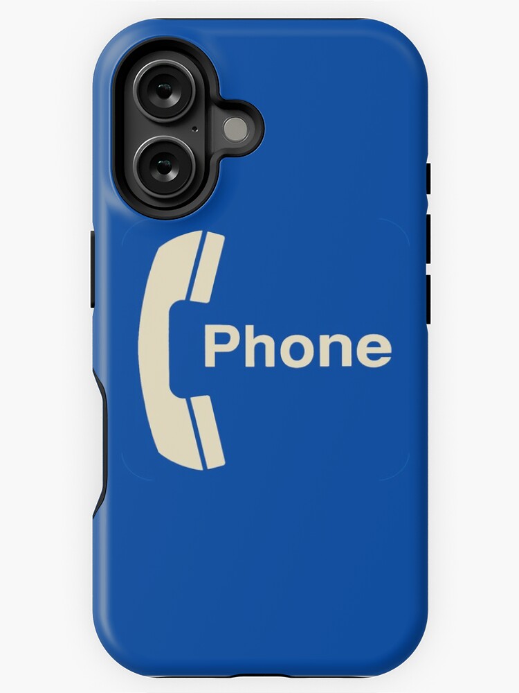 Thumbnail 1 of 4, iPhone Case, Vintage Pay Phone Sign designed and sold by hilda74.