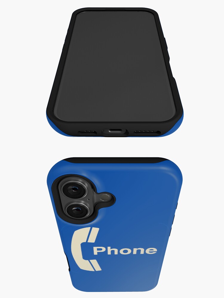 Thumbnail 3 of 4, iPhone Case, Vintage Pay Phone Sign designed and sold by hilda74.