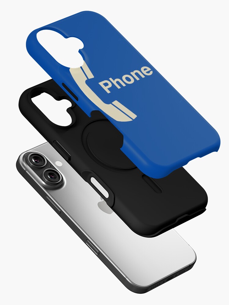 Thumbnail 2 of 4, iPhone Case, Vintage Pay Phone Sign designed and sold by hilda74.