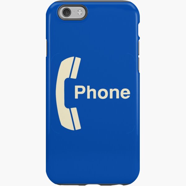 Vintage Pay Phone Sign iPhone Tough Case