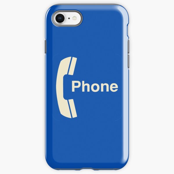 Vintage Pay Phone Sign iPhone Tough Case
