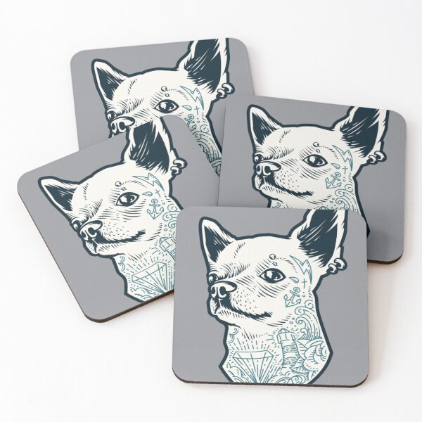 Item preview, Chihuahua Hipster designed and sold by Cute Alien.