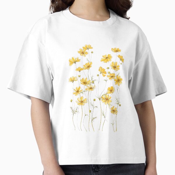 Item preview, Yellow Cosmos Flowers designed and sold by JRoseDesign.