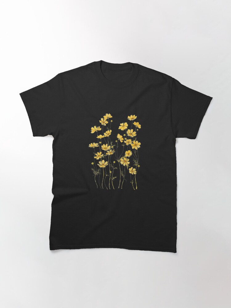 Disover Yellow Cosmos Flowers T-Shirt