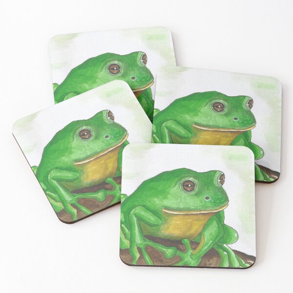 Item preview, Australian Green Tree Frog designed and sold by PeeJayArt.
