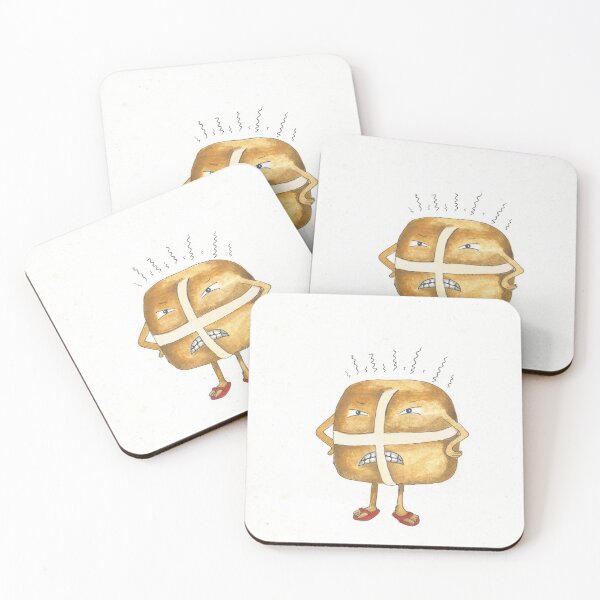 Item preview, Hot Cross Easter Bun designed and sold by PeeJayArt.