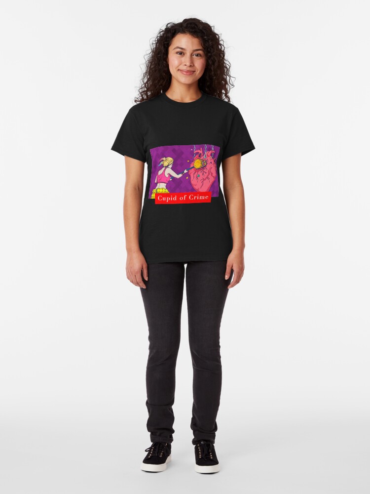 Alternate view of Cupid of Crime Gift Classic T-Shirt