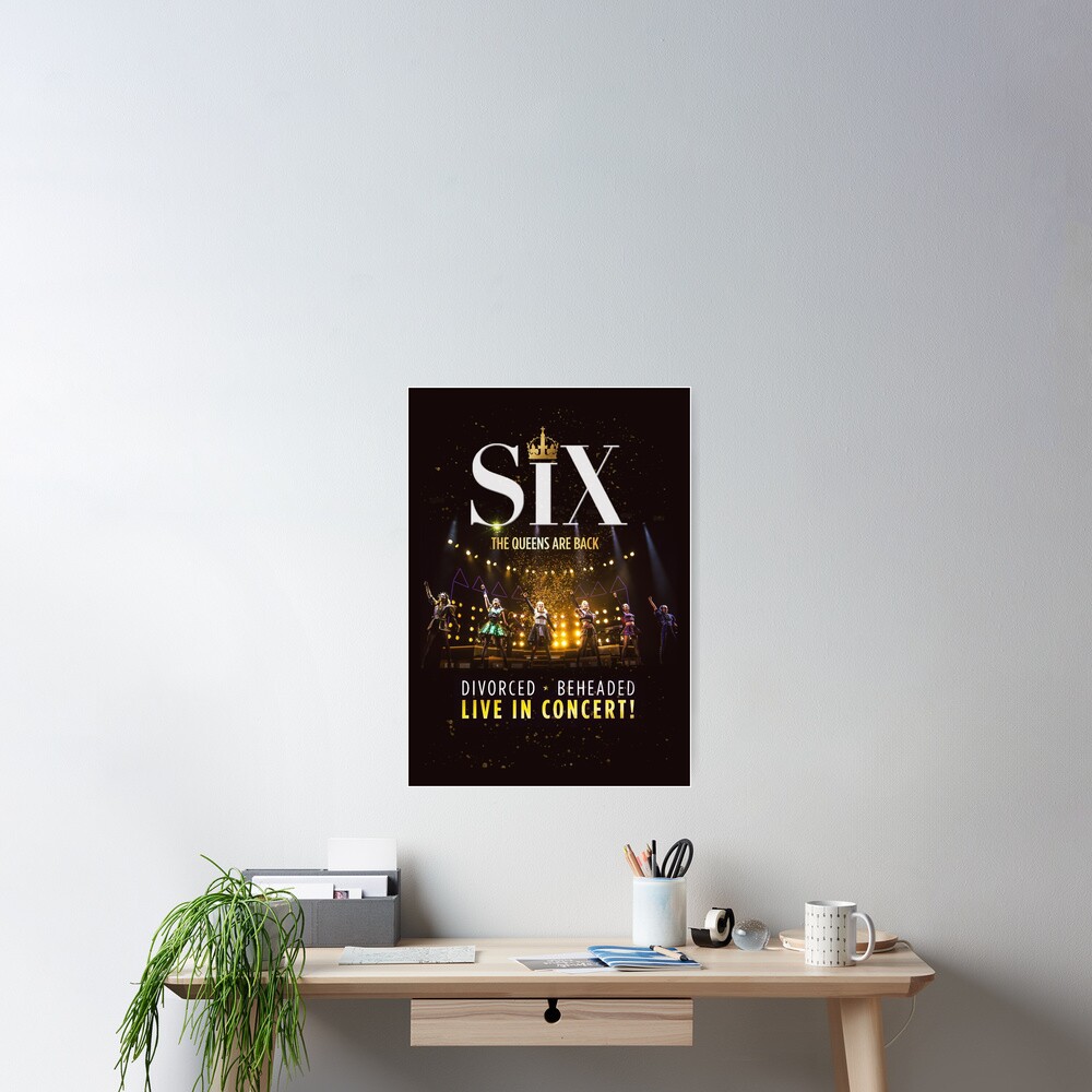 Six The Musical Australia Sydney poster Poster