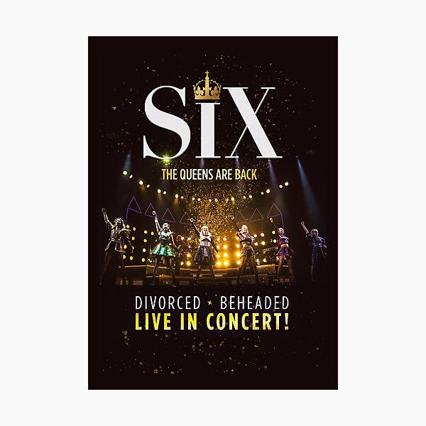 SIX the Musical 11x17 Print Musicals Musical Theater -  Hong Kong