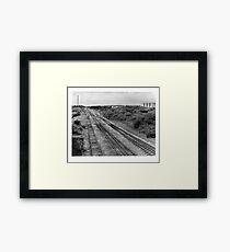 going west Framed Print