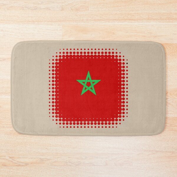 Item preview, Flag of Morocco - Retro designed and sold by pixelinga.