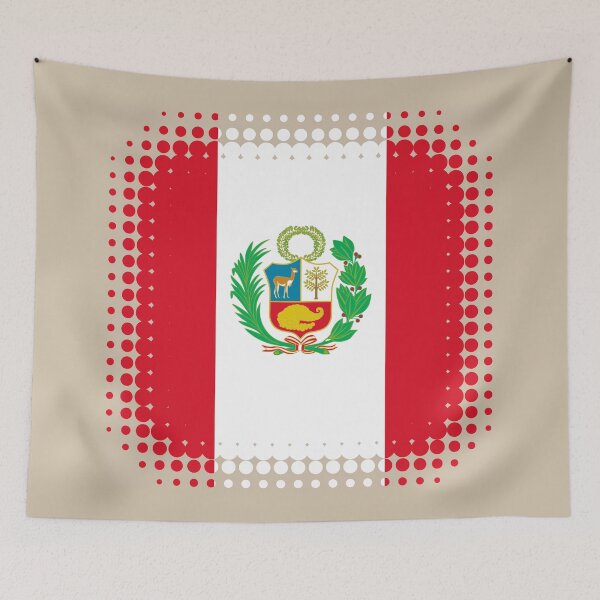 Item preview, Flag of Peru - Retro designed and sold by pixelinga.