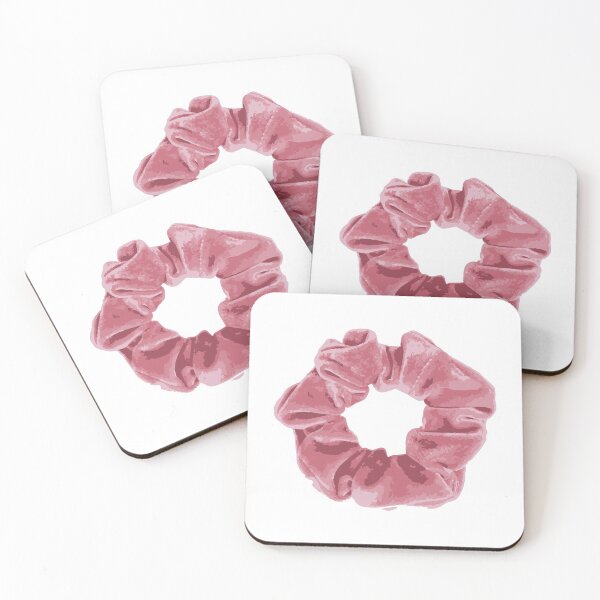 Item preview, Pink Velvet Scrunchie designed and sold by lilywonng.