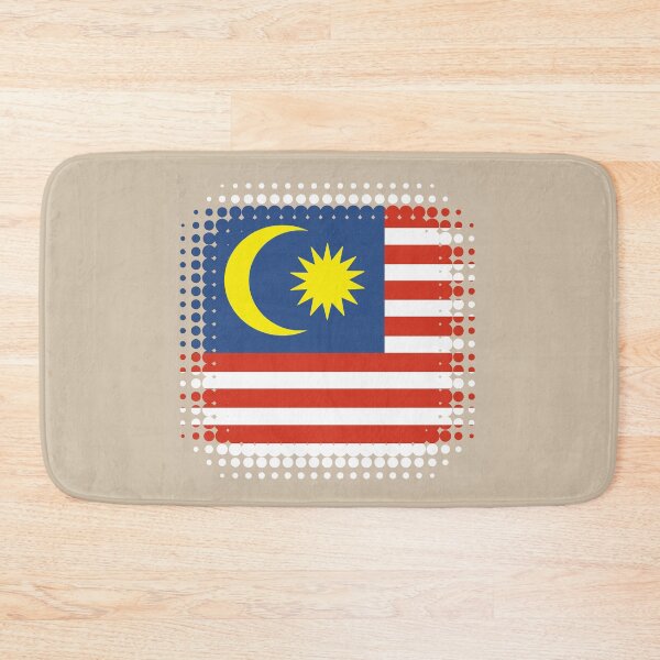 Item preview, Flag of Malaysia - Retro designed and sold by pixelinga.