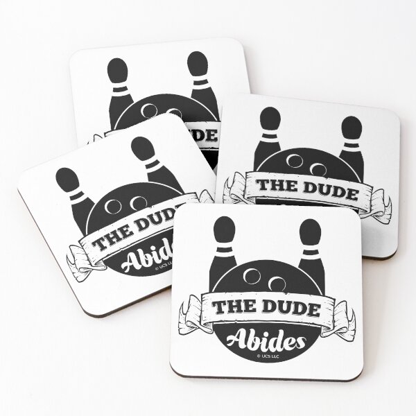Item preview, The dude abides The Big Lebowski designed and sold by LICENSEDLEGIT.