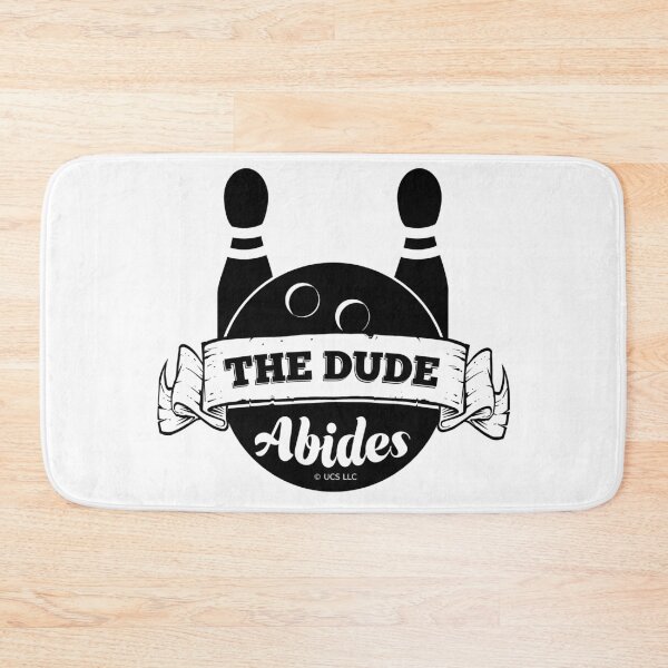 Item preview, The dude abides The Big Lebowski designed and sold by LICENSEDLEGIT.