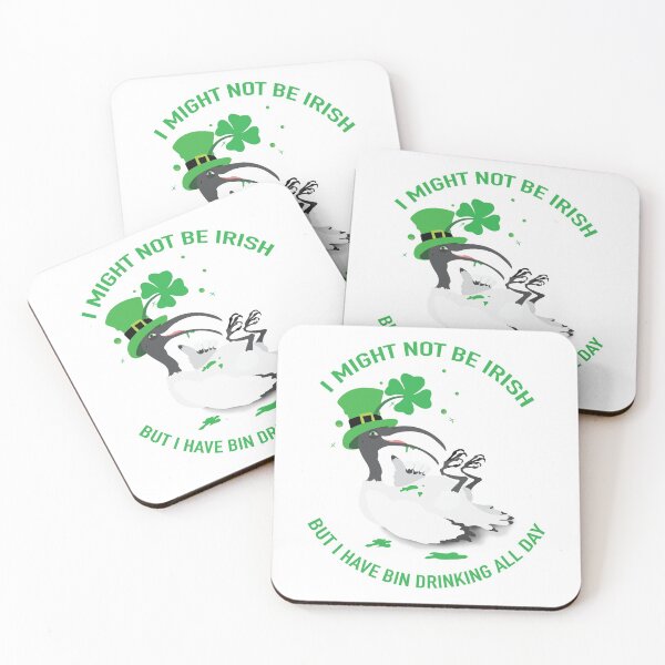 Item preview, St Patricks Day Bin Chicken designed and sold by LukeRosenberg.