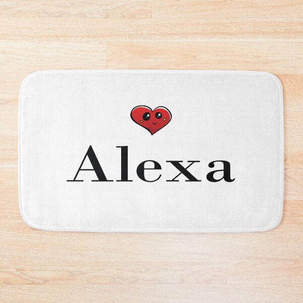 Item preview, Alexa Cute Heart My Name Is  Alexa Defender Of Man designed and sold by ProjectX23.