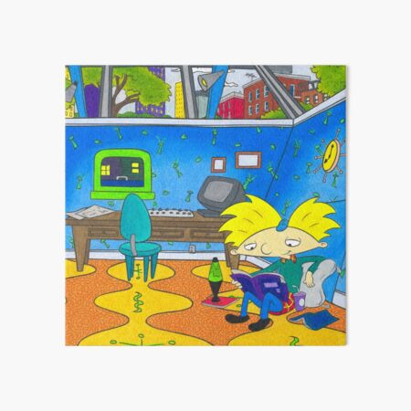 Hey Art Board Prints Redbubble - hey arnold roblox