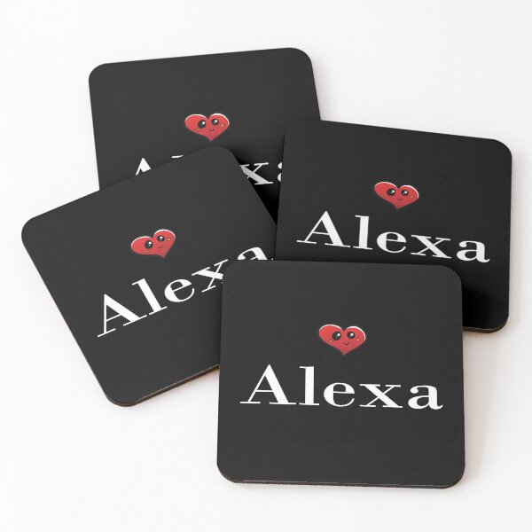 Item preview, Alexa Cute Heart My Name Is  Alexa Defender Of Man designed and sold by ProjectX23.