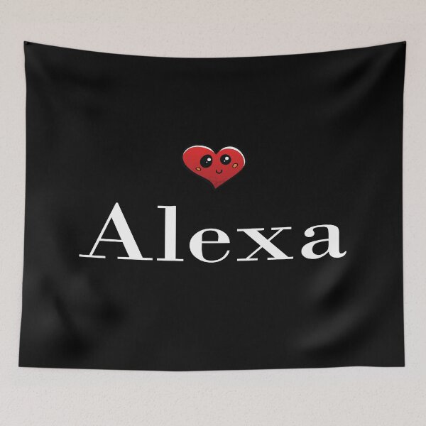 Item preview, Alexa Cute Heart My Name Is  Alexa Defender Of Man designed and sold by ProjectX23.