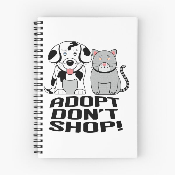 Item preview, Adopt Don't Shop! designed and sold by Warrior Veteran Clothing.