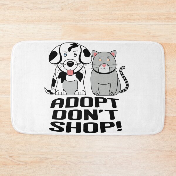 Item preview, Adopt Don't Shop! designed and sold by Warrior Veteran Clothing.