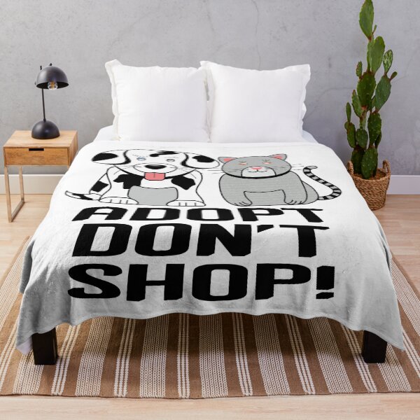 Item preview, Adopt Don't Shop! designed and sold by Warrior Veteran Clothing.