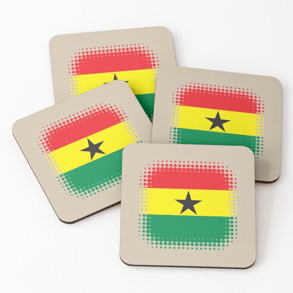 Item preview, Flag of Ghana - Retro designed and sold by pixelinga.