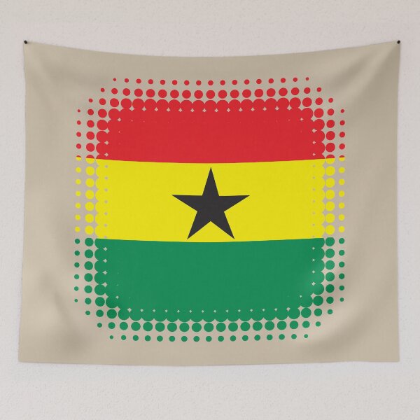 Item preview, Flag of Ghana - Retro designed and sold by pixelinga.