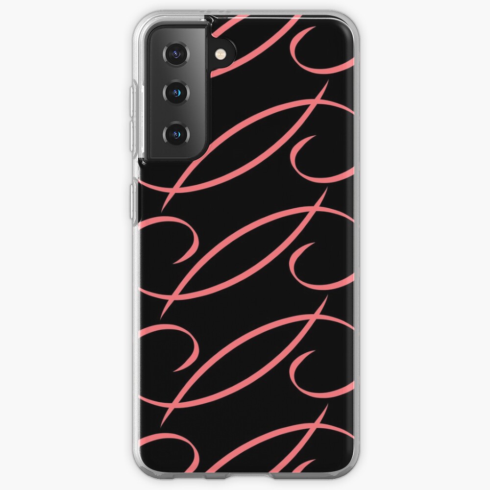 Janine Pink Samsung Galaxy Phone Case