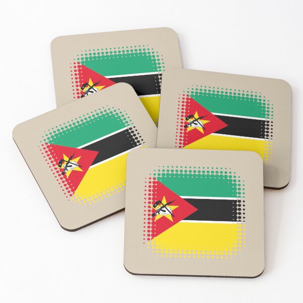Item preview, Flag of Mozambique - Retro designed and sold by pixelinga.