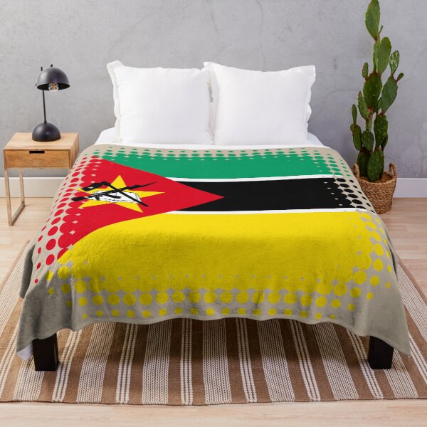 Item preview, Flag of Mozambique - Retro designed and sold by pixelinga.