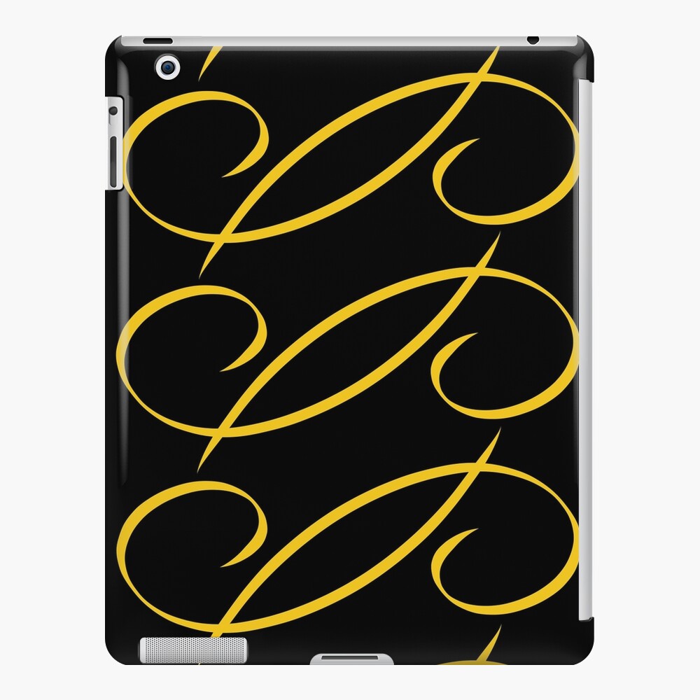 Janine Yellow iPad Case & Skin