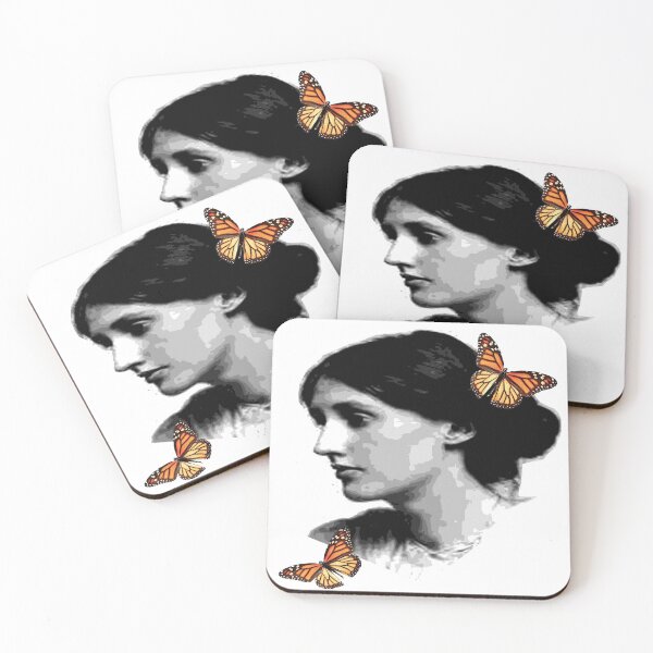 Item preview, virginia wolf fan art designed and sold by Ilustra Club.