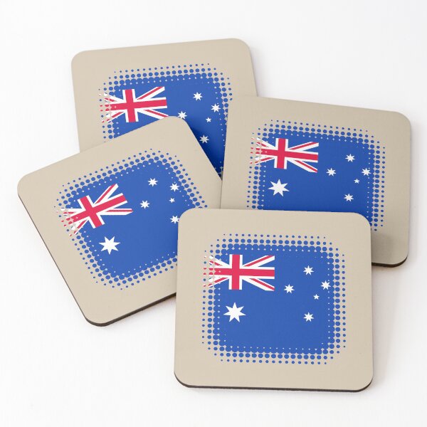 Item preview, Flag of Australia - Retro designed and sold by pixelinga.