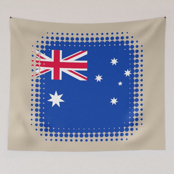 Item preview, Flag of Australia - Retro designed and sold by pixelinga.